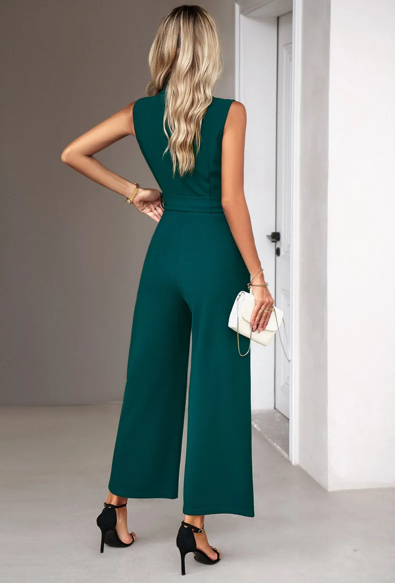 combinaison féminine verte