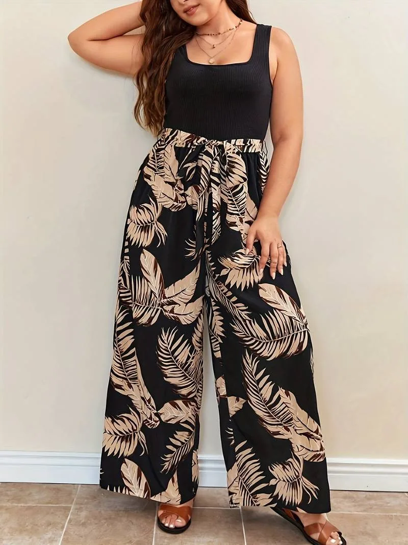 combinaison femme tropicale