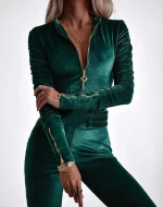 combinaison femme velours