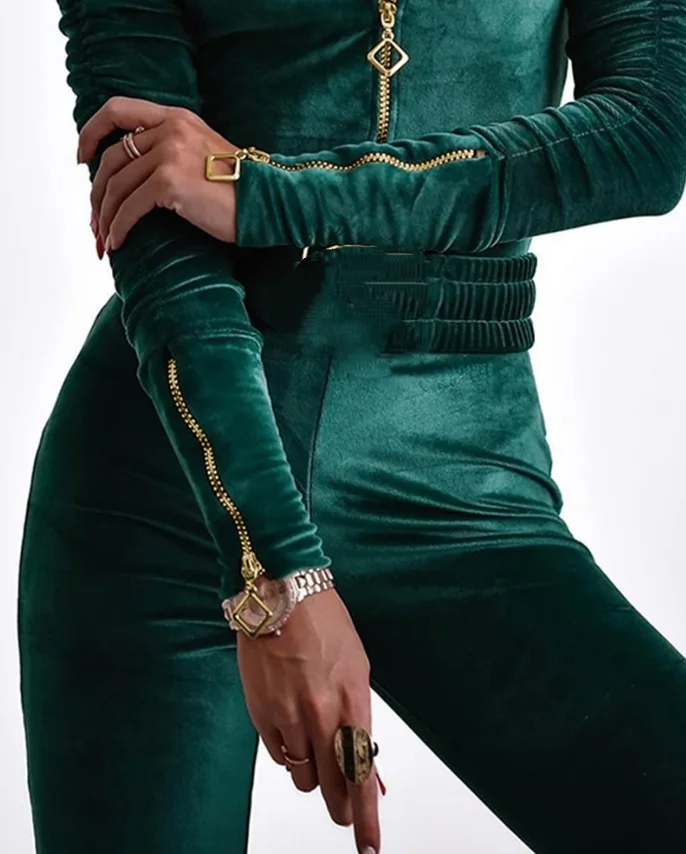 tenue velours femme