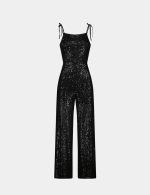 combinaison à sequin noir