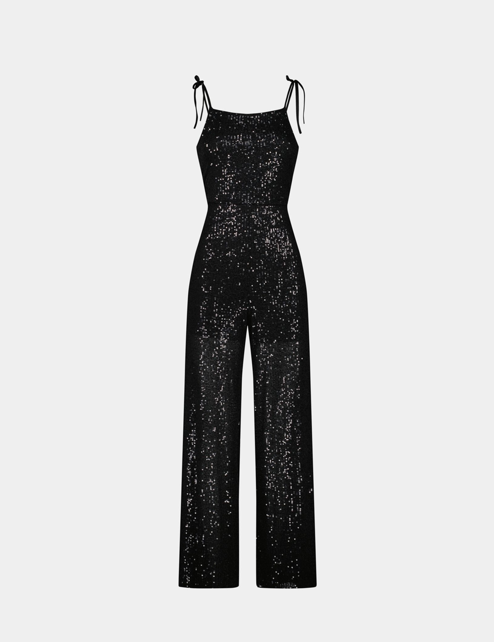 combinaison à sequin noir