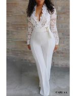 combinaison blanche pour mariage