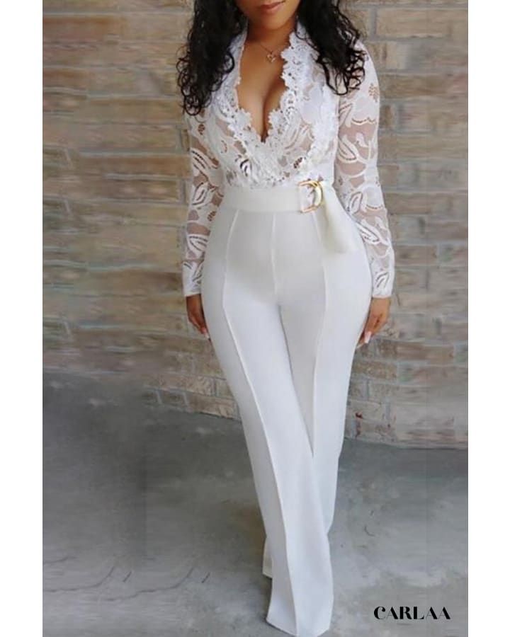 combinaison blanche pour mariage