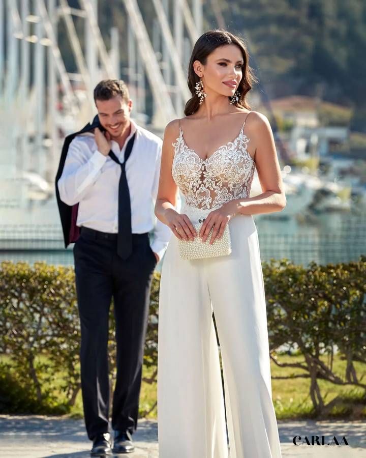 combinaison chic mariage