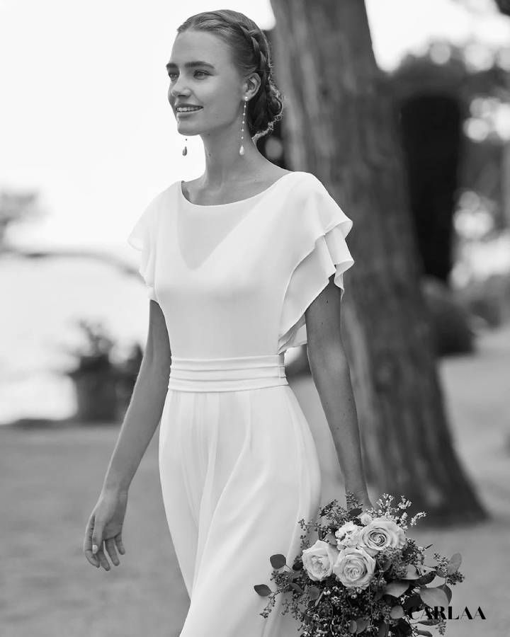 ensemble mariage femme moderne