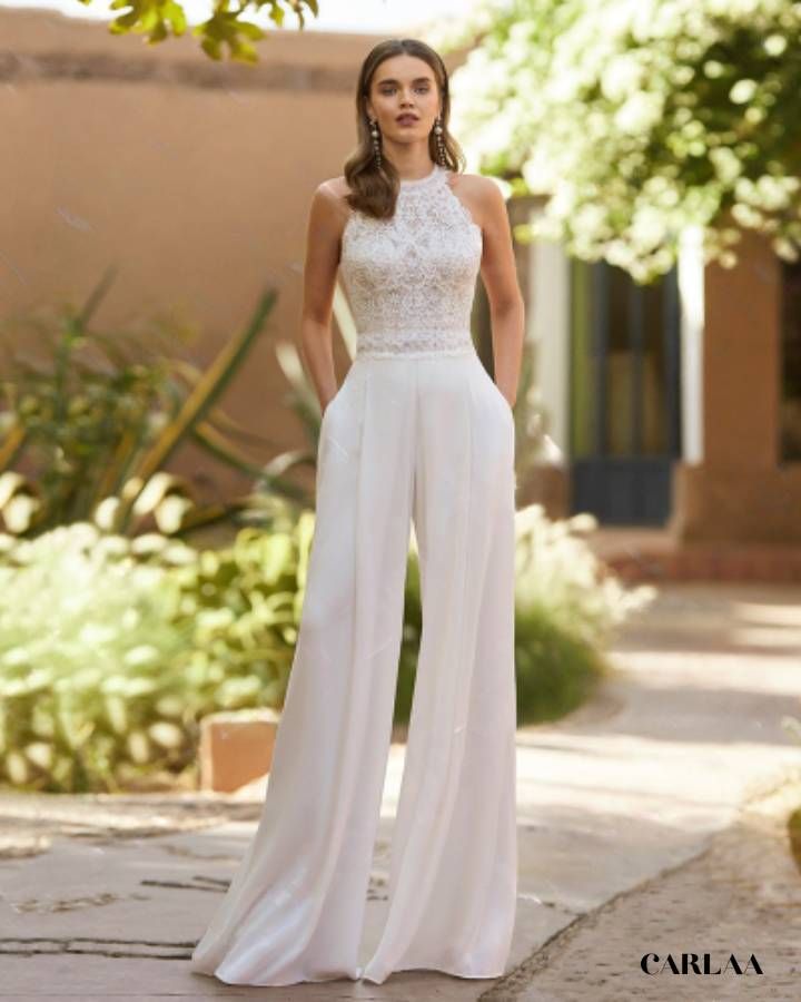 combinaison dentelle femme mariage