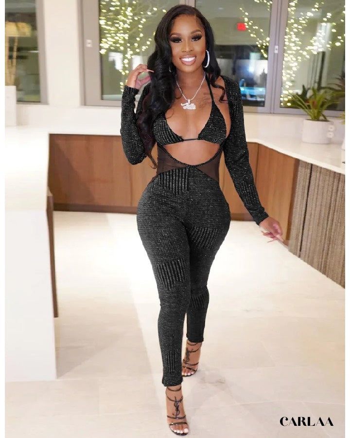 tenue glamour soirée