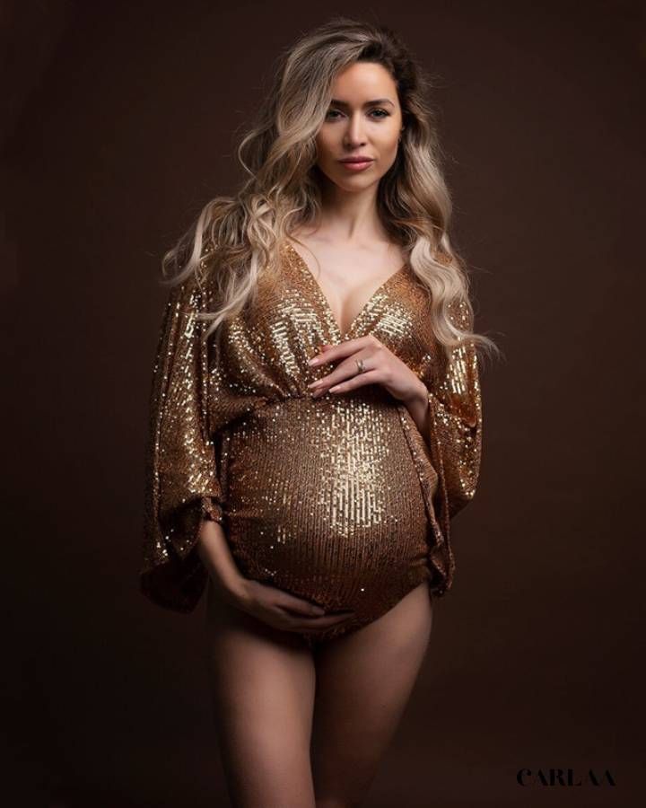 combinaison femme grossesse élégante