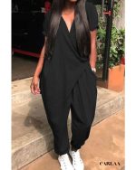 combinaison femme large wrap