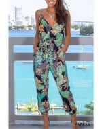 combinaison femme tropical
