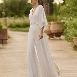 combinaison mariage élégante