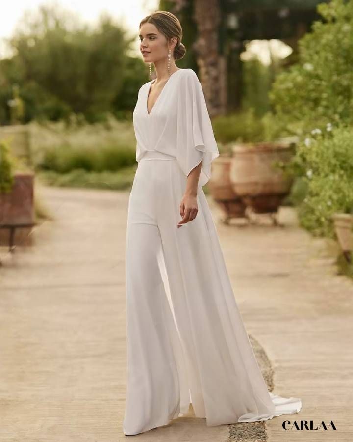 combinaison mariage élégante