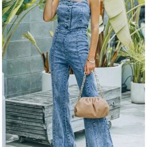 combinaison jean femme