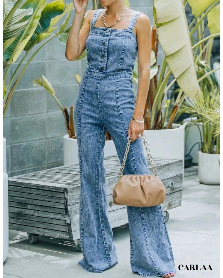 combinaison jean femme