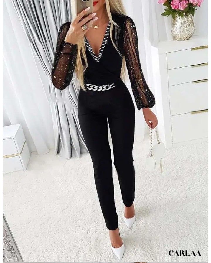 combinaison chic femme