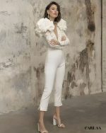 combinaison mariage chic