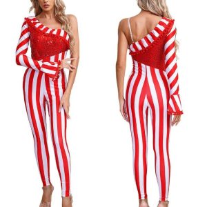 combinaison Noel femme élégante