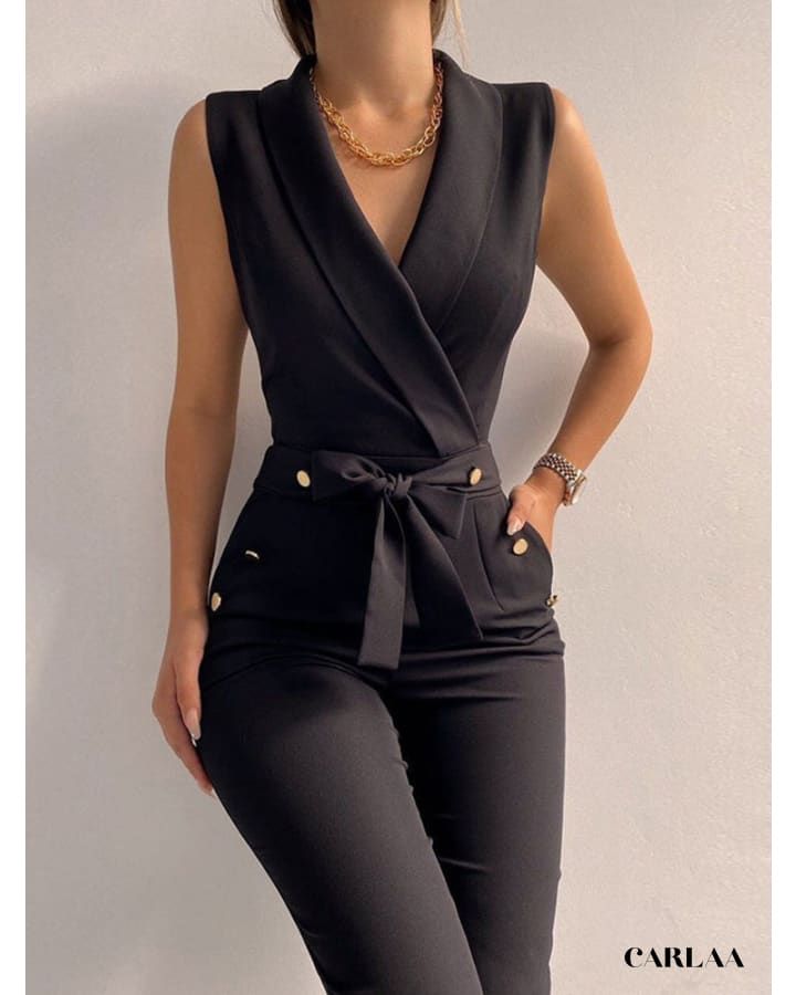 combinaison pantalon noire
