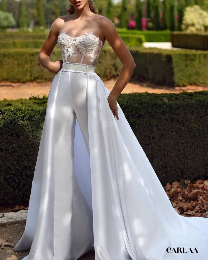 combinaison mariage élégante