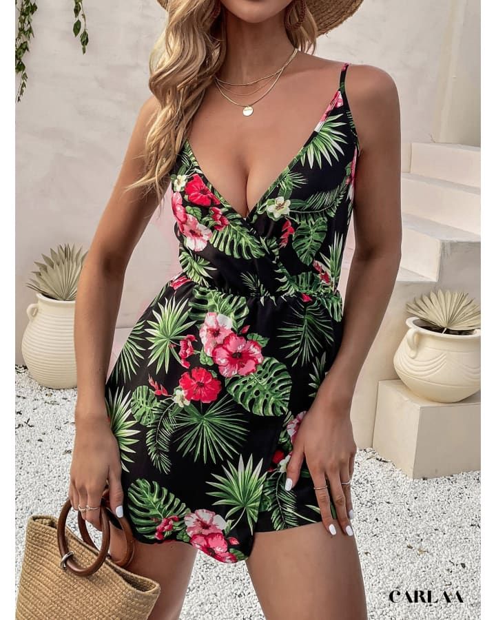 Combishort multicolore