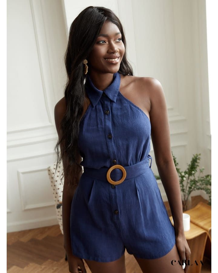 Combishort Bleu Chic