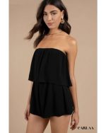 combishort bustier élégant