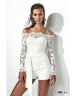 Combishort élégant femme