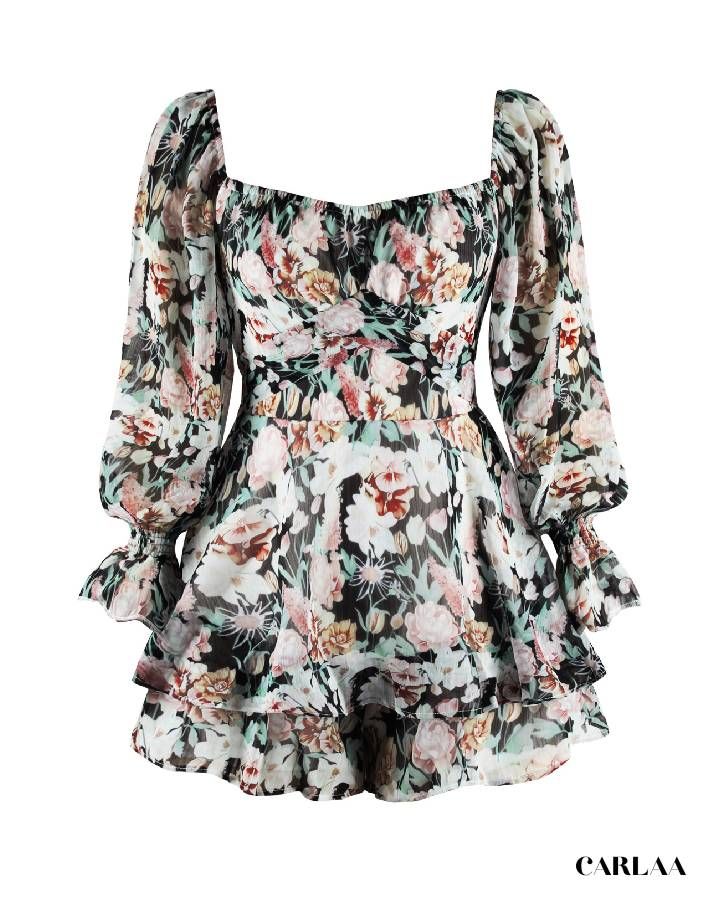 look décontracté floral