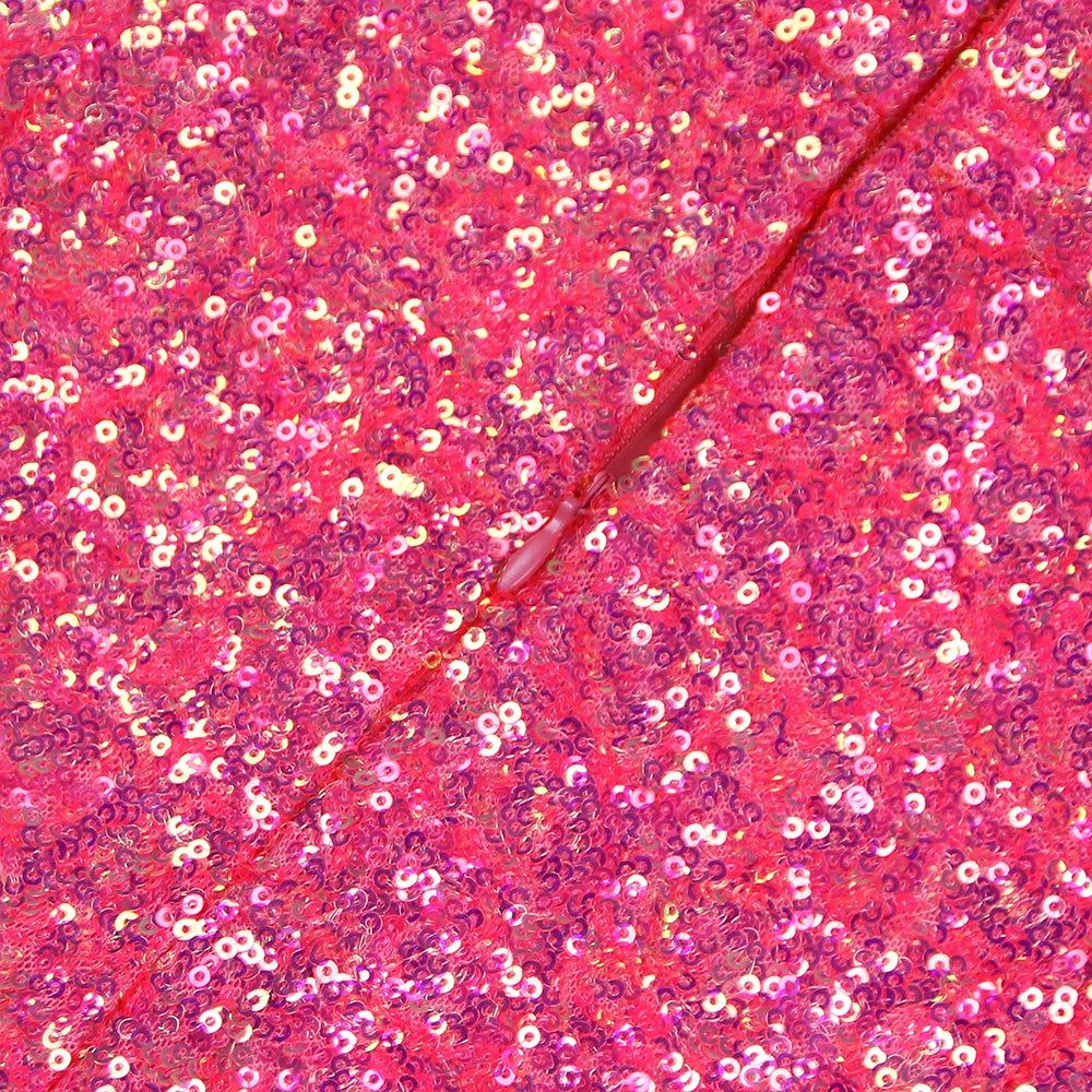 style glamour paillettes rose