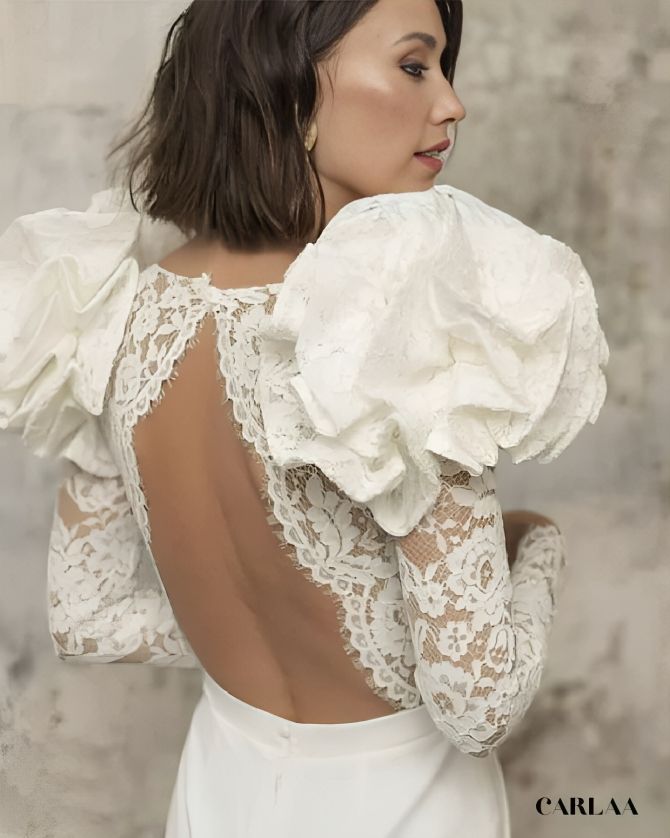 combinaison mariage chic élégance