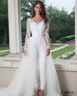 Mariage combinaison élégante