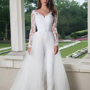 Mariage combinaison élégante