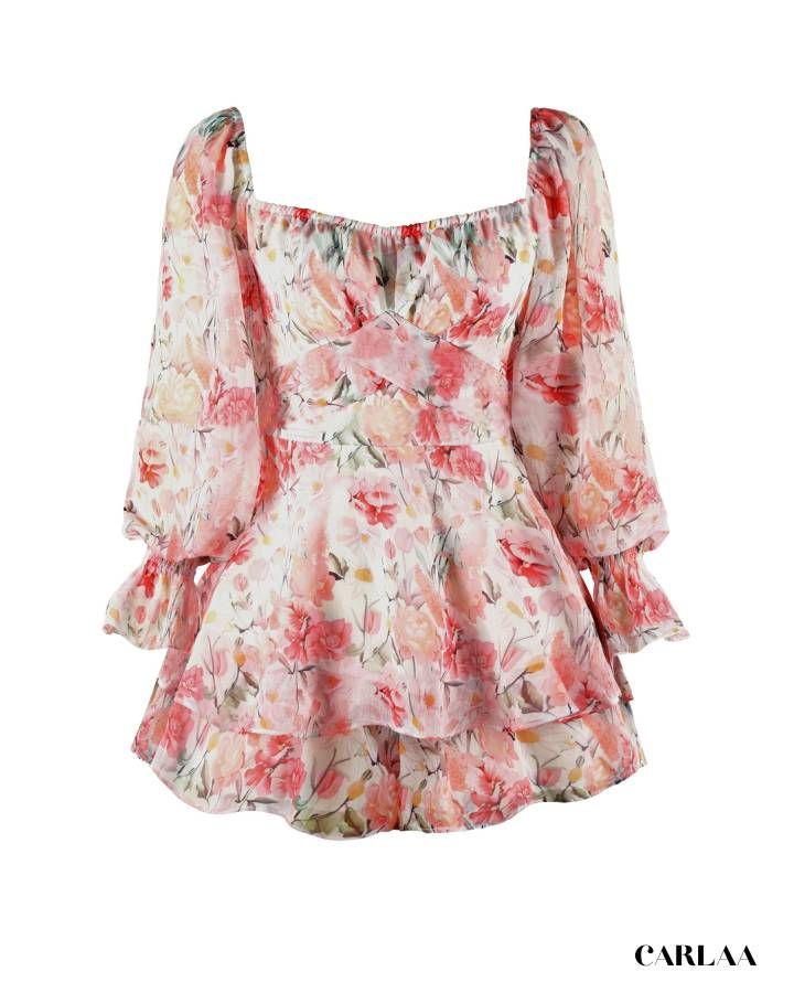 vêtement floral femme