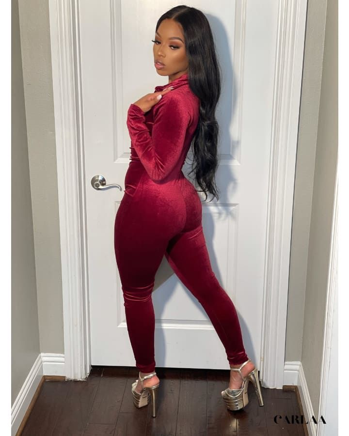 tenue velours féminine
