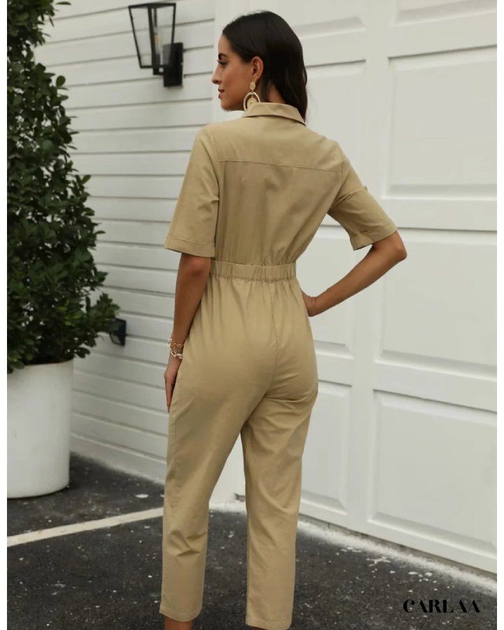 combi tendance femme kaki