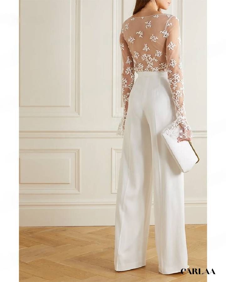 Élégante combinaison mariage