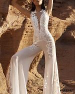 pantalon combinaison mariage élégant