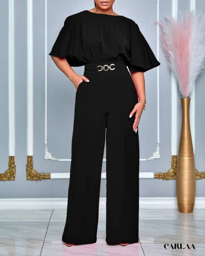 Combinaison mariage chic