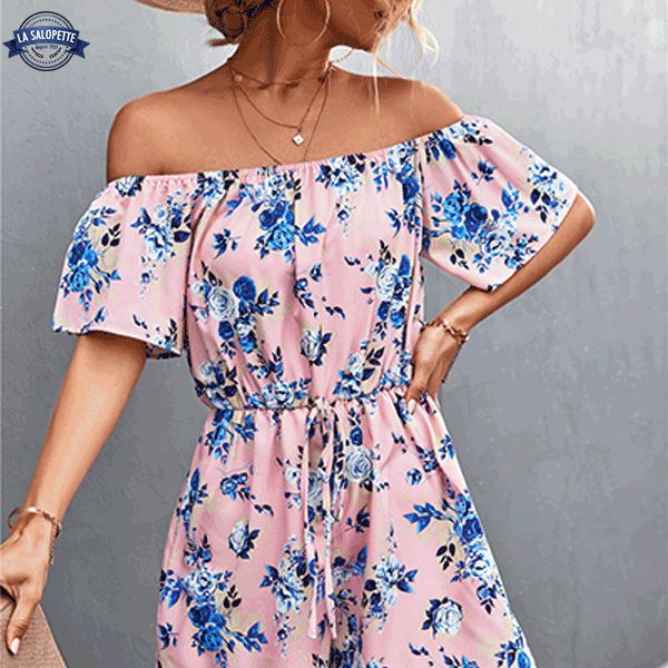 Tendance femme combishort rose
