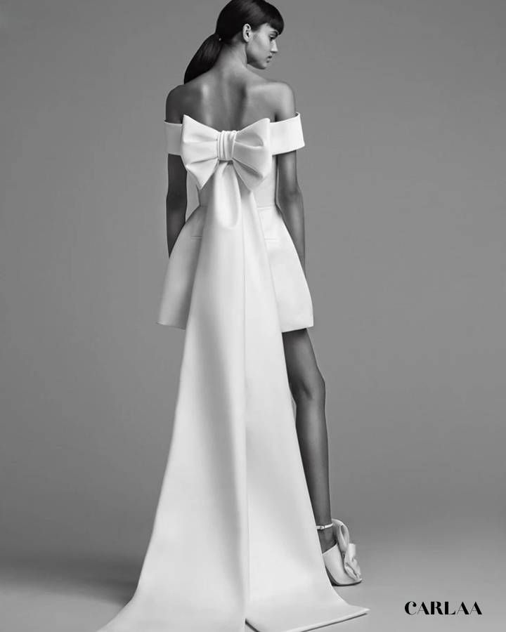 tenue nuptiale combishort moderne