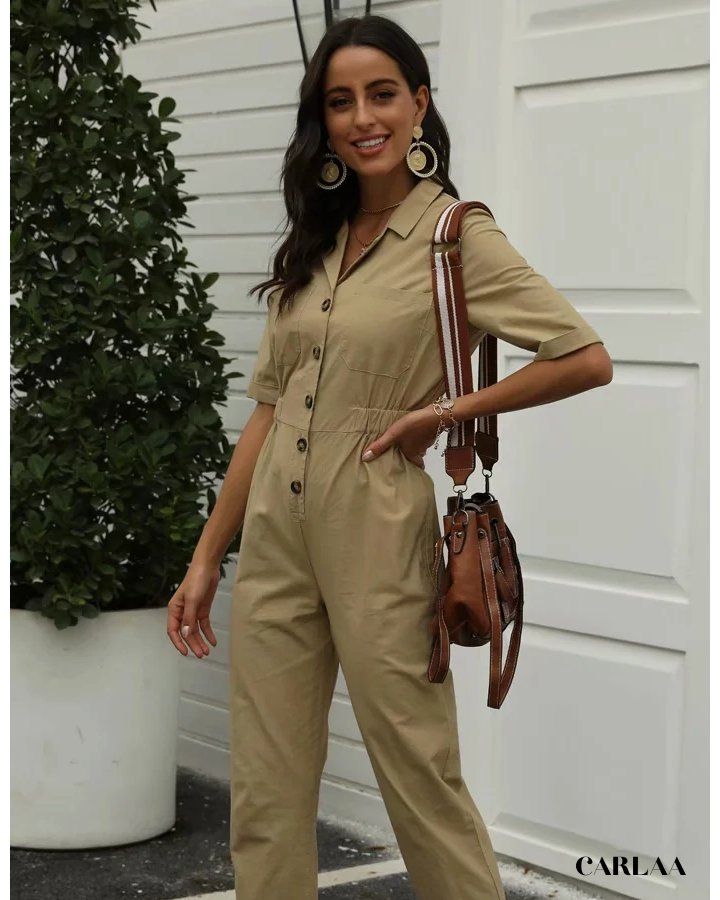 tenue chic kaki pour femme