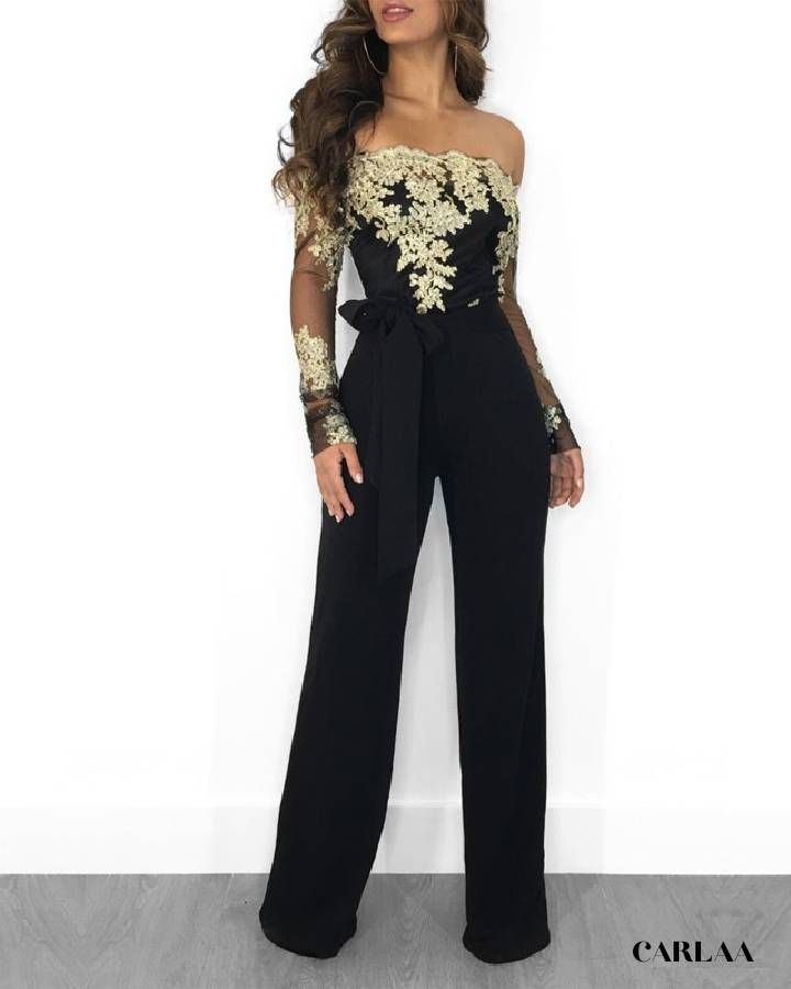 Élégance Combi Pantalon