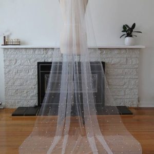 voile de mariée élégant
