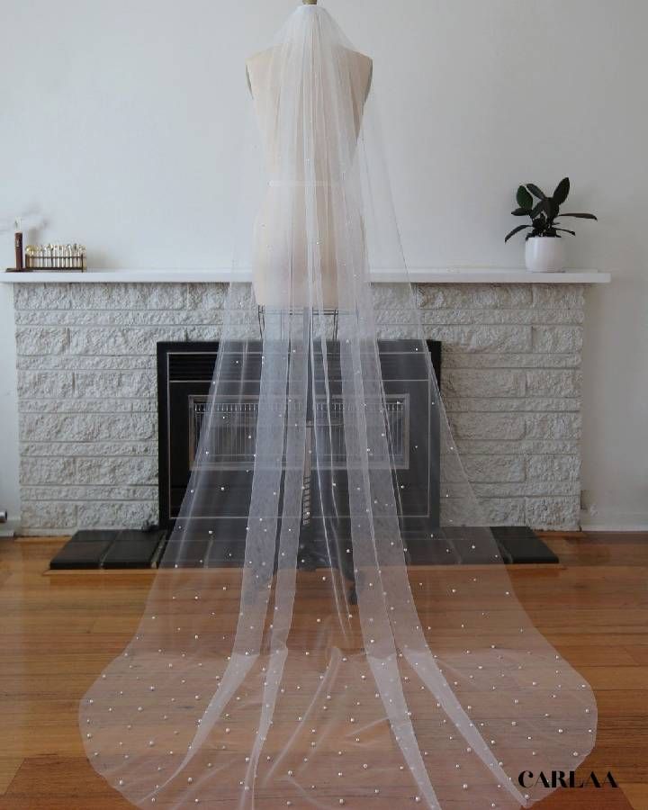 voile de mariée élégant